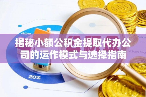 澎湖揭秘小额公积金提取代办公司的运作模式与选择指南