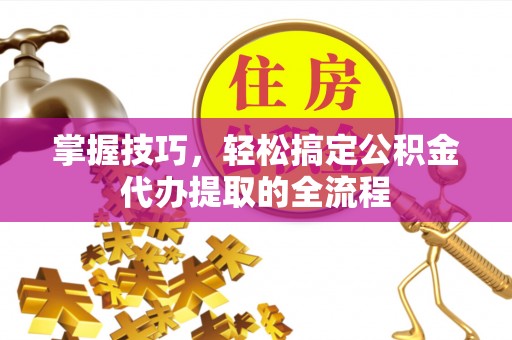 澎湖掌握技巧，轻松搞定公积金代办提取的全流程