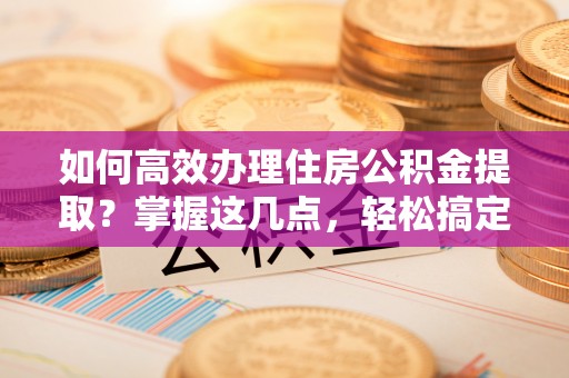 澎湖如何高效办理住房公积金提取？掌握这几点，轻松搞定！