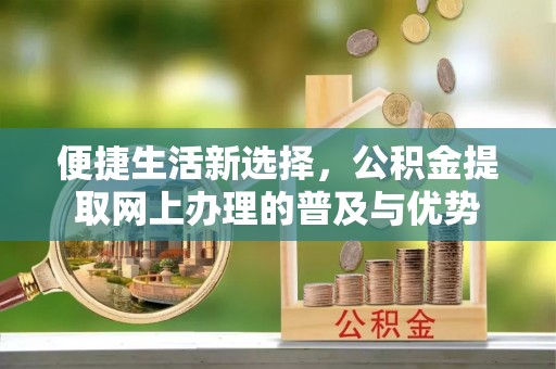 澎湖便捷生活新选择，公积金提取网上办理的普及与优势