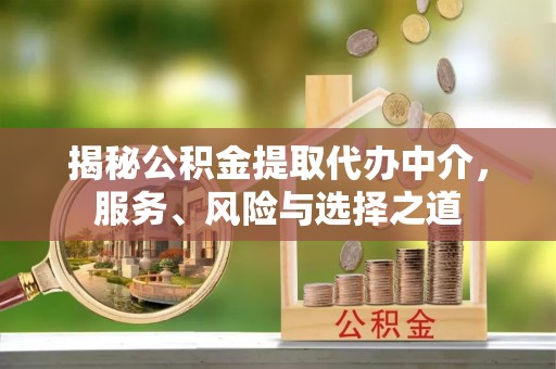 澎湖揭秘公积金提取代办中介，服务、风险与选择之道