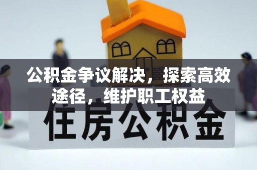 澎湖公积金争议解决，探索高效途径，维护职工权益