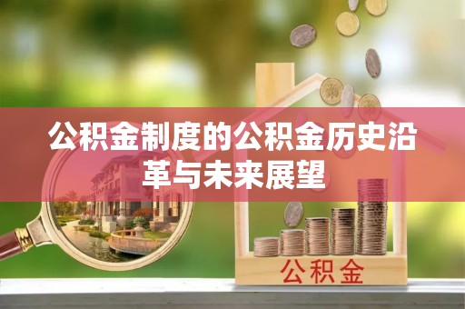 澎湖公积金制度的公积金历史沿革与未来展望