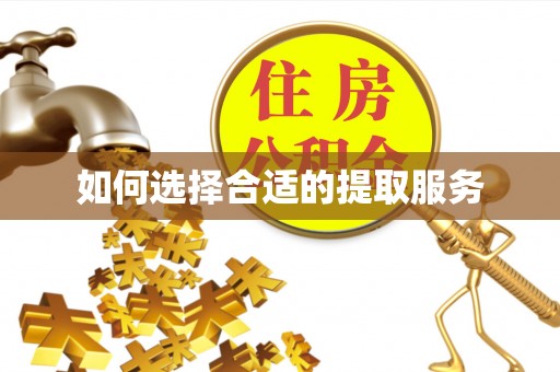 澎湖如何选择合适的提取服务